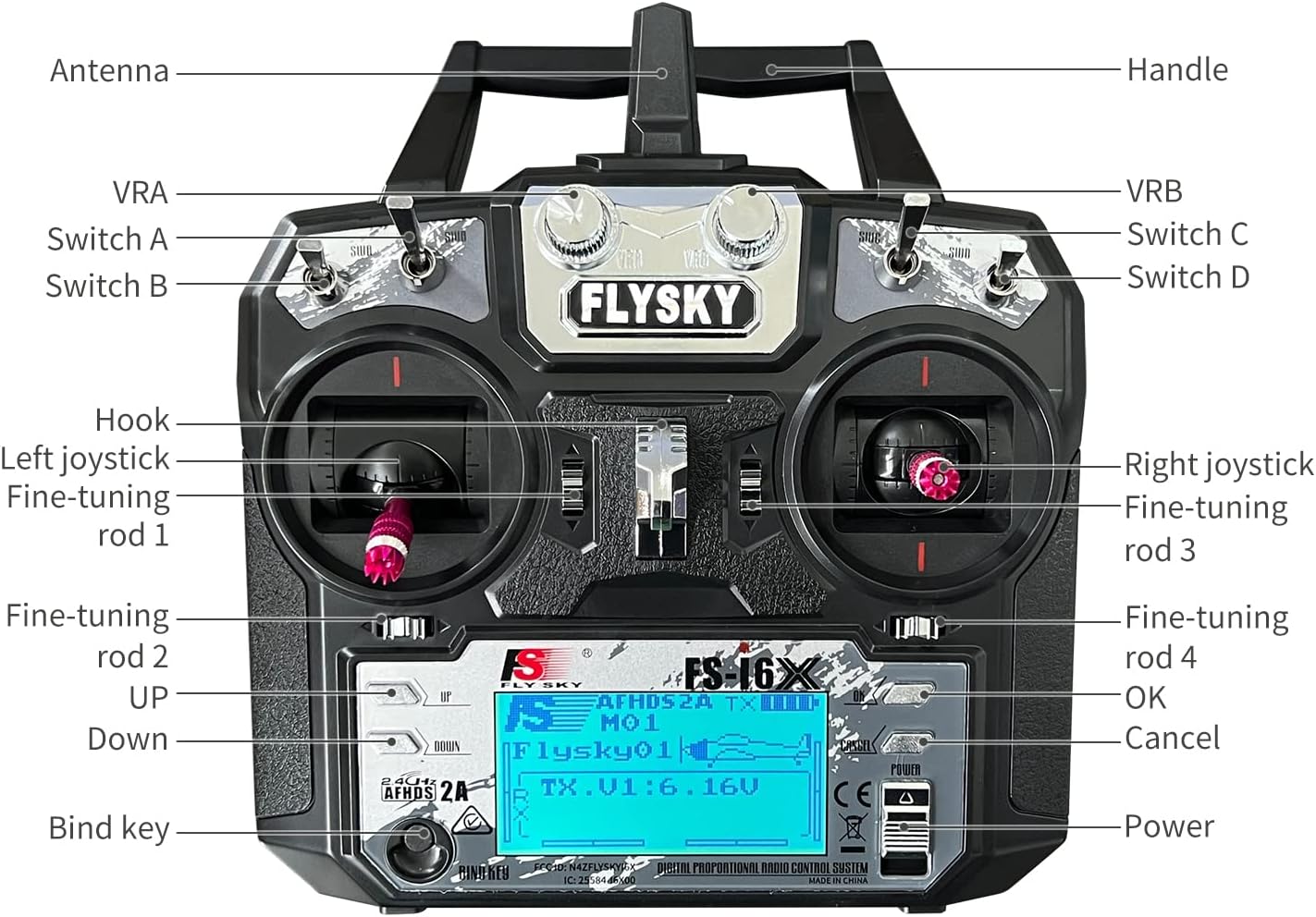 Flysky FS-i6x Transmitter